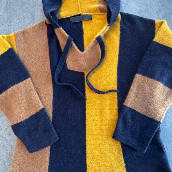 THE ELDER STATESMAN: Men's Cashmere Baja Hoodie - Size M - Picture 3 of 7